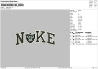 Nike Riders Embroidery File 6 sizes