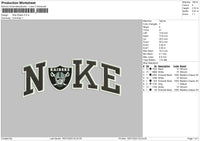 Nike Riders Embroidery File 6 sizes