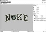 Nike Riders Embroidery File 6 sizes
