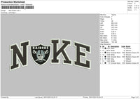 Nike Riders Embroidery File 6 sizes