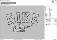 Nike Snoopy v2 Embroidery