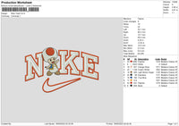 Nike Toad Embroidery File 6 sizes