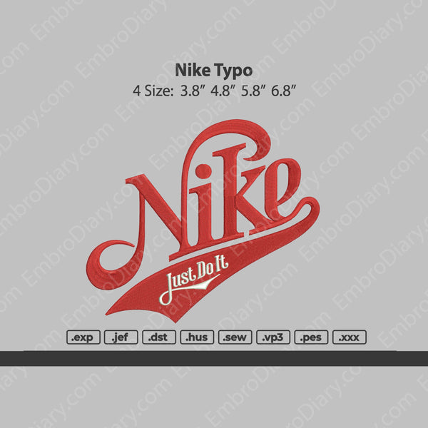 Nike Typo Embroidery