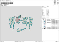 Nike Wade Embroidery File 6 sizes