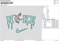 Nike Wade Embroidery File 6 sizes