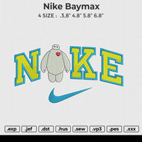 Nike Baymax Embroidery