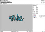 Nike Shoelace Embroidery