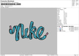 Nike Shoelace Embroidery