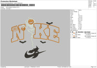 Nike Skeleton Pumpkins