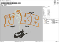 Nike Skeleton Pumpkins