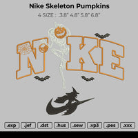 Nike Skeleton Pumpkins
