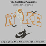 Nike Skeleton Pumpkins