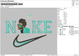 Nike Weekend v2 Embroidery File 6 sizes