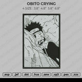 Obito Crying Embroidery