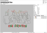 One Direction Embroidery