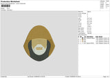 Obi Embroidery File 6 sizes