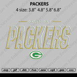 Packers Embroidery
