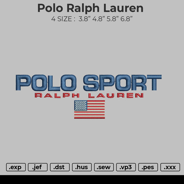 Polo Ralph Lauren Embroidery