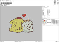 Ppompurin Embroidery File 6 sizes