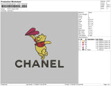 Pooh chanel Embroidery