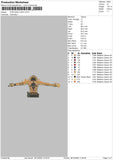 Portgas d ace v2  Embroidery File 6 sizes