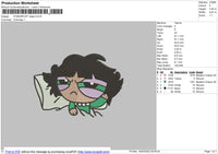 Powerpuff Seep Embroidery