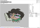 Powerpuff Seep Embroidery