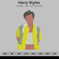 Harry Styles Embroidery