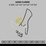 Hand Flower Embroidery