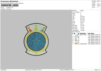 Quirra Embroidery File 6 sizes