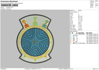 Quirra Embroidery File 6 sizes