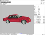 Copy of Red Car V1 Embroidery