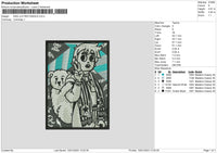 Rage Luv Embroidery File 6 sizes