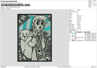 Rage Luv Embroidery File 6 sizes