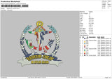 Rancho C Embroidery File 6 sizes