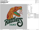 RATTLERS Embroidery 4 file