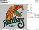RATTLERS Embroidery 4 file