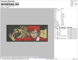 GAARA RECTANGLE Embroidery