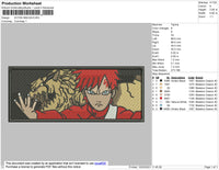GAARA RECTANGLE Embroidery