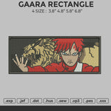 GAARA RECTANGLE Embroidery