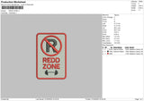 Redd Zone Embroidery