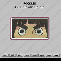 Rock Lee Embroidery
