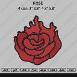 Rose Embroidery