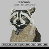 Racoon Embroidery