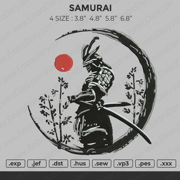 Samurai Embroidery