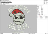 Sandy Claws Embroidery