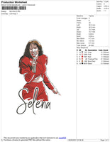 Selena Embroidery