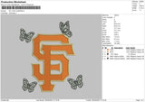 SF Logo Butterflies