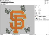 SF Logo Butterflies