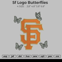 SF Logo Butterflies